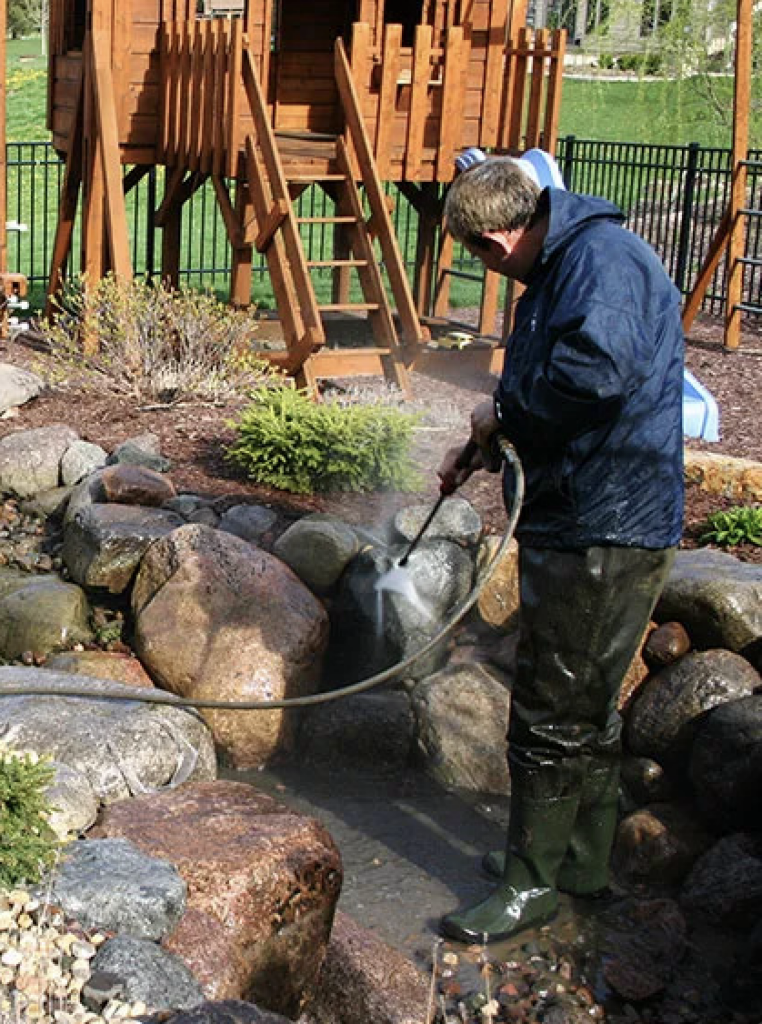 Pond Cleaning Rocks